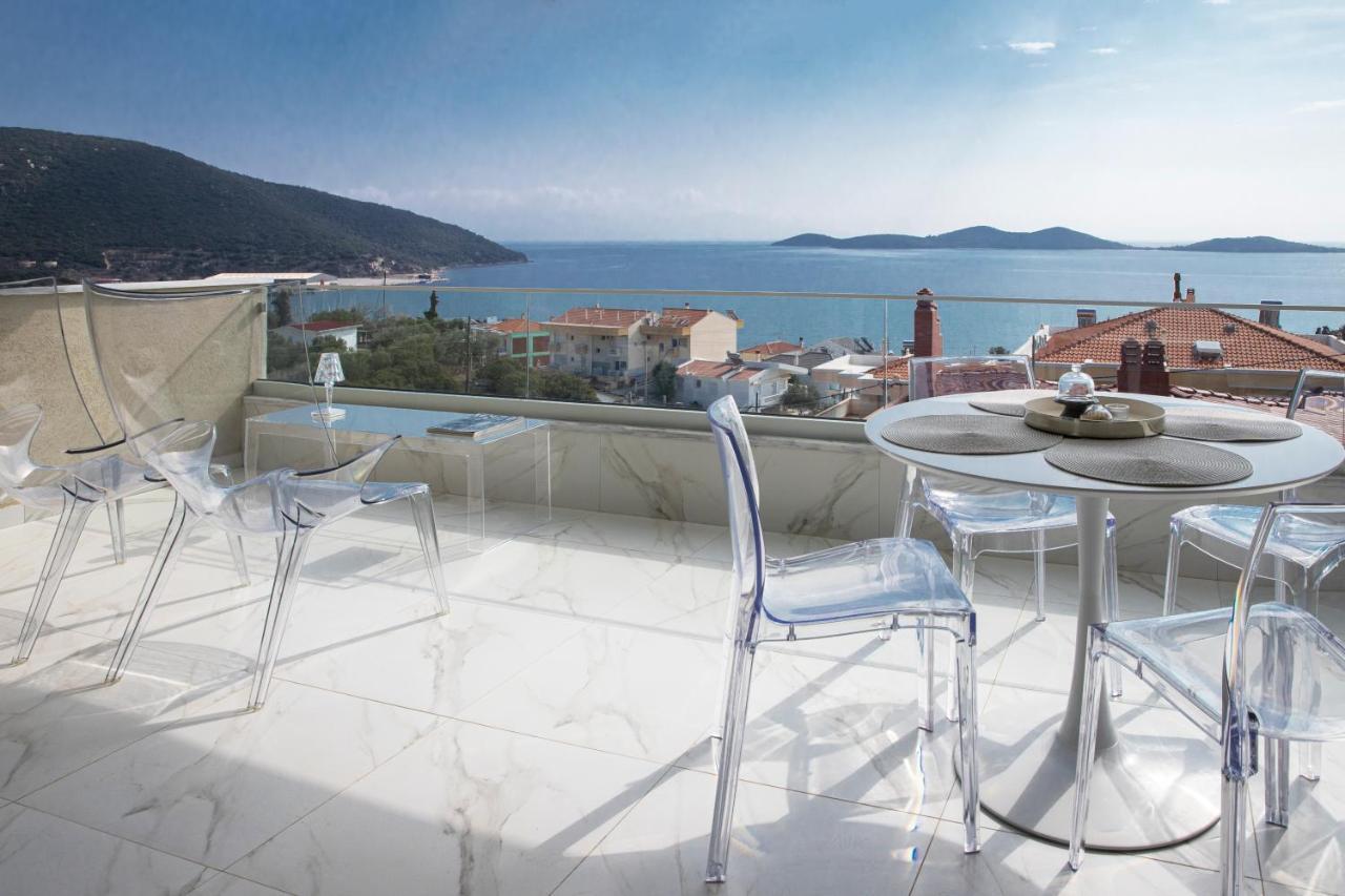 Dk Luxury Suite Néa Péramos Exterior foto